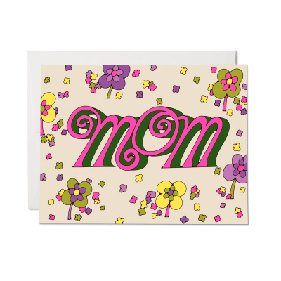 Cheerful Mom SPOT Mothers Day Card|Red Cap Cards