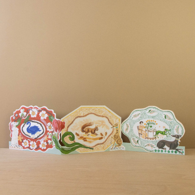 Romantic Platter Concertina Die Cut|Art Angels