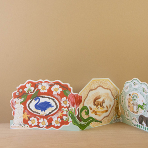 Romantic Platter Concertina Die Cut|Art Angels