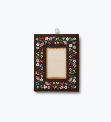 Portico Embroidered Picture Frame|Rifle Paper