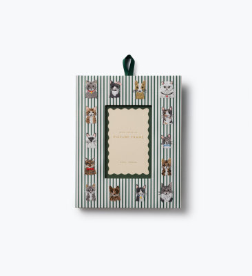 Dog Days Embroidered Picture Frame|Rifle Paper