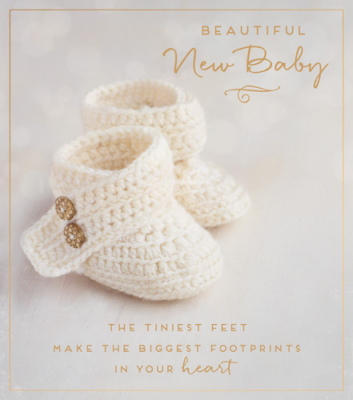 Beautiful New Baby Booties