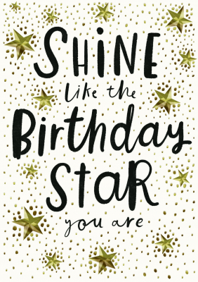 Shine Like The Birthday Star