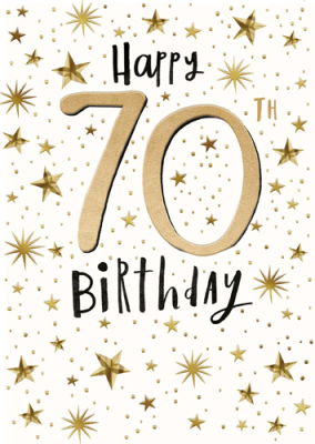 Happy 70th Gold Dots