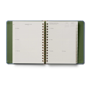 2027 Paisley 17-Month Acad Cover Spiral Planner|Rifle Paper