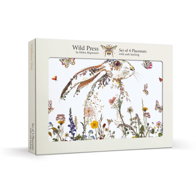 PLACEMAT Wildflower Hare