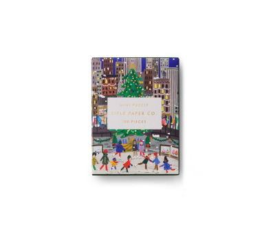 Holiday On Ice Mini Jigsaw Puzzle|Rifle Paper