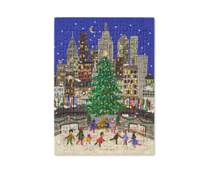 Holiday On Ice Mini Jigsaw Puzzle|Rifle Paper