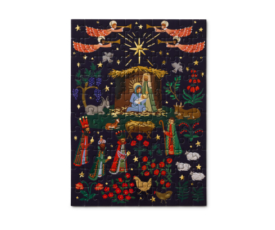 Nativity Mini Jigsaw Puzzle|Rifle Paper