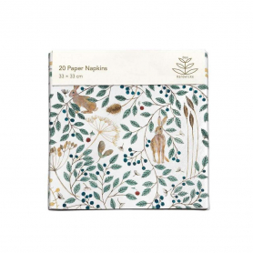 PAPER NAPKIN Hares And Berries