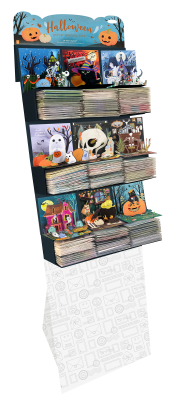 2026 Halloween Prepack Corrugate 57pcs|Up With Paper