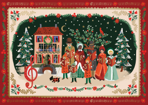 Christmas Carols Jigsaw Puzzle|Rifle Paper
