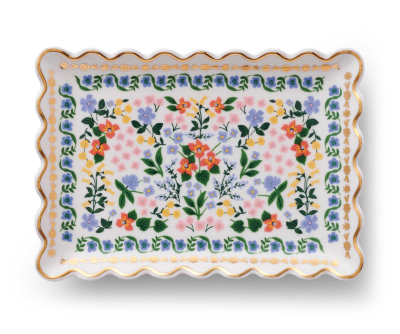Wildwood Porcelain Catchall Tray|Rifle Paper