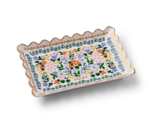 Wildwood Porcelain Catchall Tray|Rifle Paper