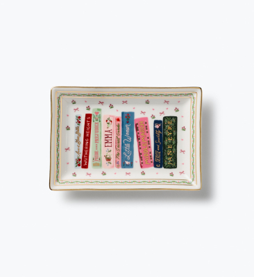 Ladies Night Book Club Porcelain Catchall Tray|Rifle Paper