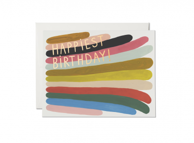 Rainbow Stripes|Red Cap Cards