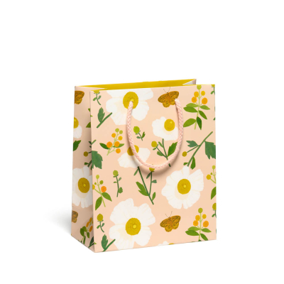 White Poppies medium bag|Red Cap Cards