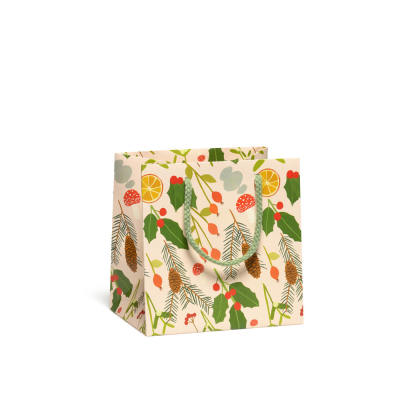 Holiday Greens Small Bag|Red Cap Cards
