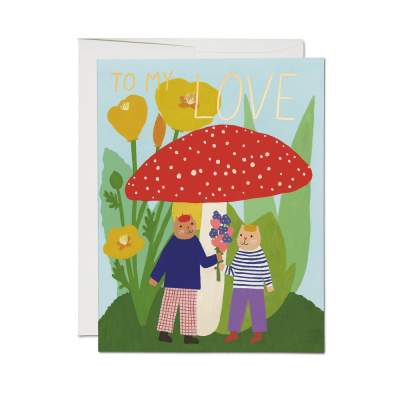 My Love FOIL card|Red Cap Cards
