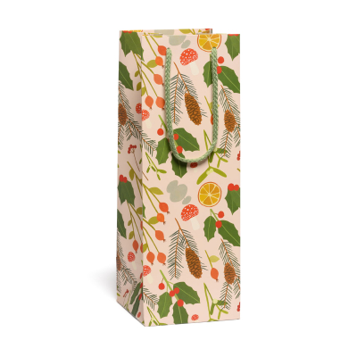 Holiday Greens Booze Bag|Red Cap Cards