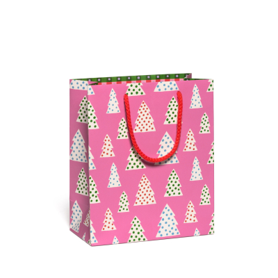 Polka Dot Trees Holiday Medium Bag|Red Cap Cards