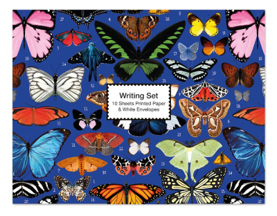 WRITING SET Butterflies