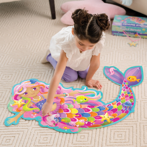 Magical Mermaid Floor Puzzle|Peaceable Kingdom