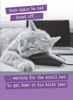 Dozed Off Waiting For Scroll Bar