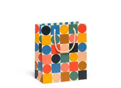 Circles and Squares bag|Red Cap Cards