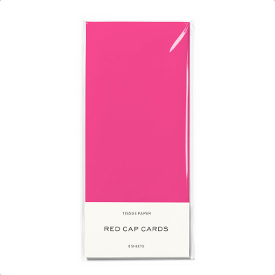 Neon Pink Spot Tissue paper|Red Cap Cards