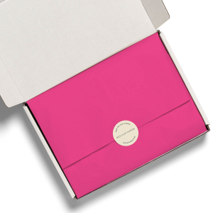 Neon Pink Spot Tissue paper|Red Cap Cards