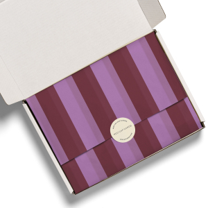 Eggplant And Lilac SPOT Tissue Paper|Red Cap Cards