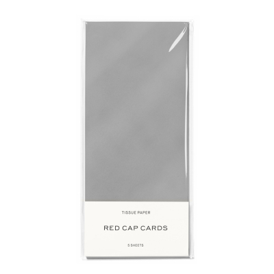 Silver Tissue Paper|Red Cap Cards