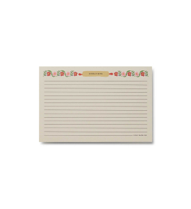 Pack Of 12 Home Sweet Home Recipe Cards|Rifle Paper