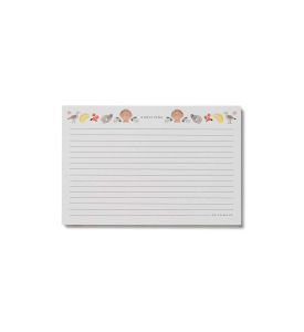 Pack Of 12 Seaside Recipe Cards|Rifle Paper