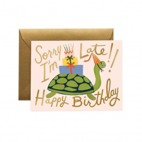 Turtle Belated Birthday