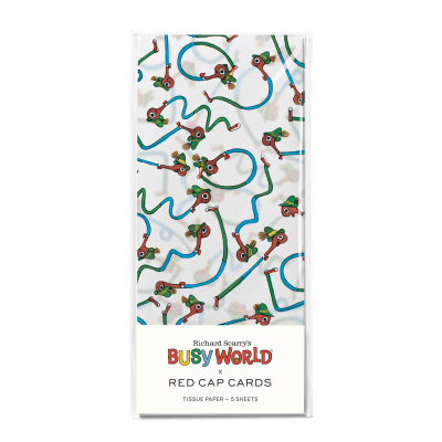 Lowly Shapes Tissue Paper|Red Cap Cards