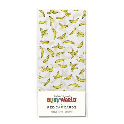 Bananas Gorilla Tissue Paper|Red Cap Cards