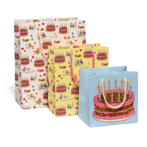 Dolly Pig Birthday Large Bag|Red Cap Cards