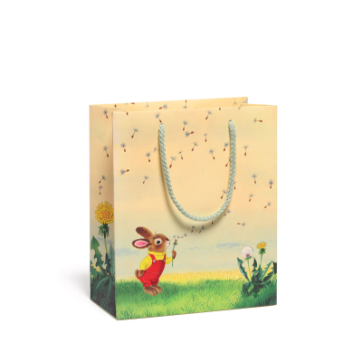 Bunny And Dandelion Medium Bag|Red Cap Cards