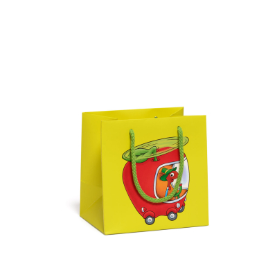 Lowlys Apple Car Small Bag|Red Cap Cards