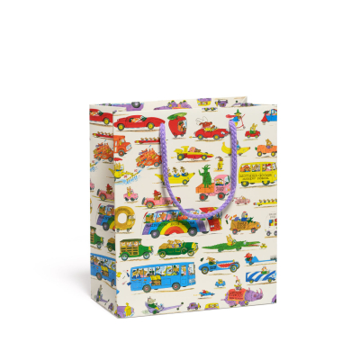 Busytown Cars Medium Bag|Red Cap Cards