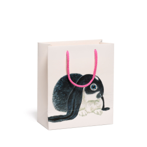 Fancy Rabbits Medium Bag|Red Cap Cards