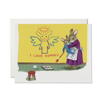 I Love Mommy Mothers Day Card|Red Cap Cards