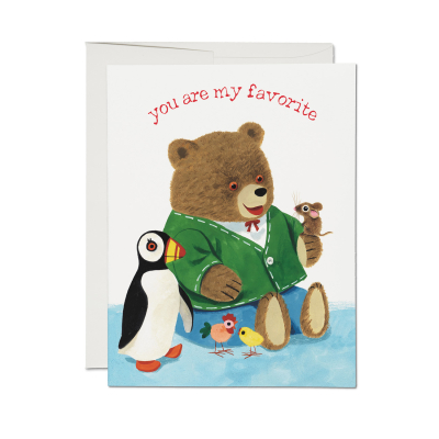 My Favorite Mouse Friendship Card|Red Cap Cards