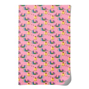 Mice And Presents Holiday Wrap|Red Cap Cards