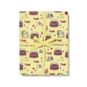 Dolly Pig Birthday Wrap|Red Cap Cards