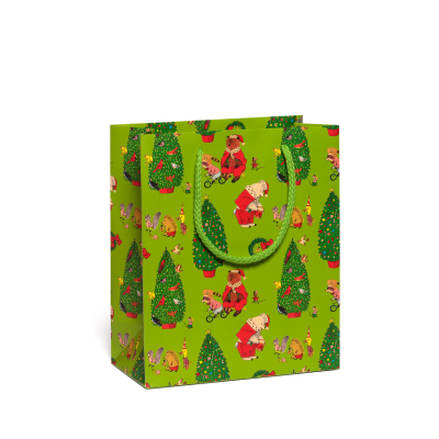 Jolly Bears Holiday Medium Bag|Red Cap Cards
