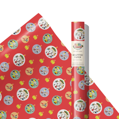 Holiday Mice Continuous Wrap|Red Cap Cards