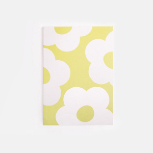 Green Flower A5 Softback Notebook|Caroline Gardner